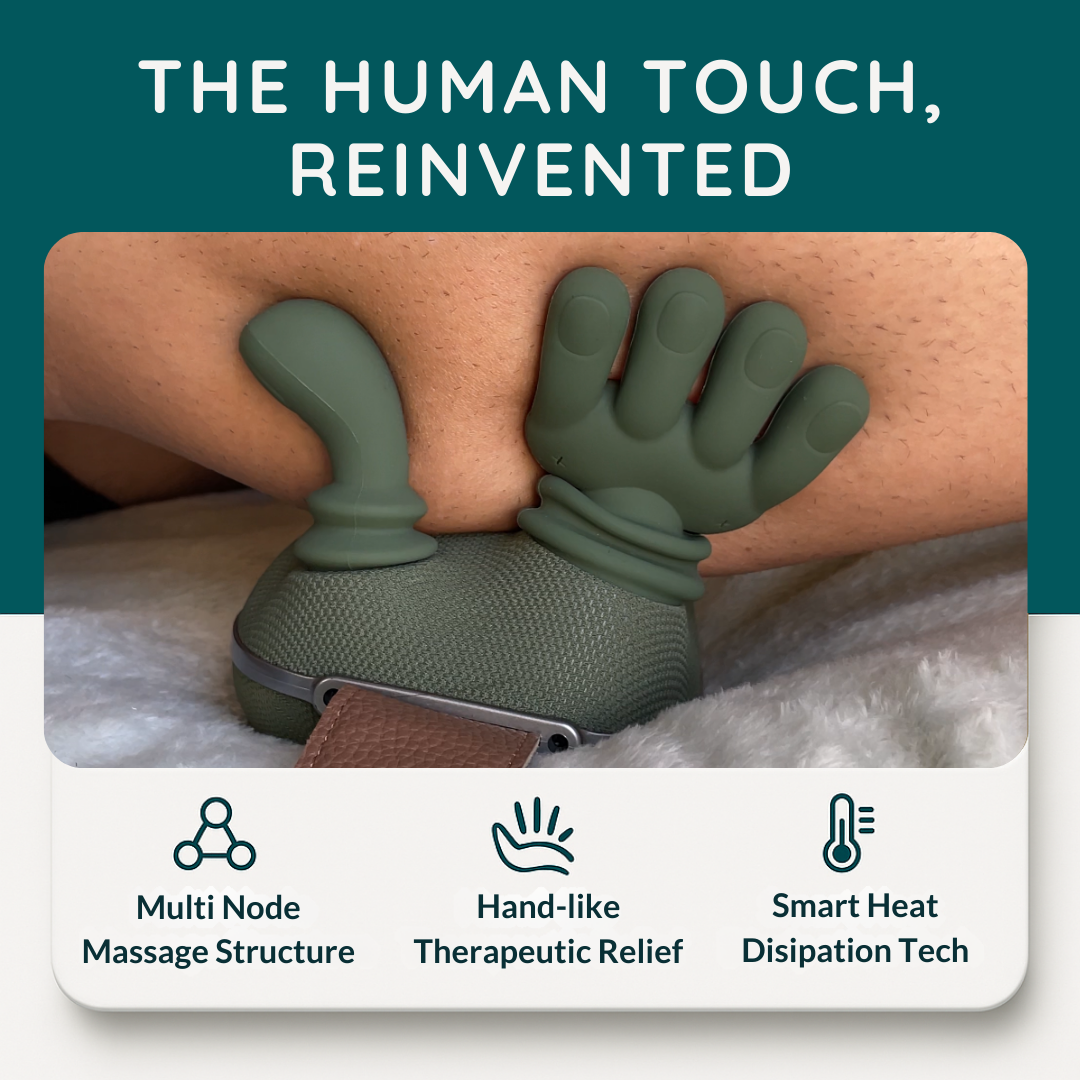 New Premium Human-Hand Simulation Shoulder and Neck Deep Tissue Massager N8