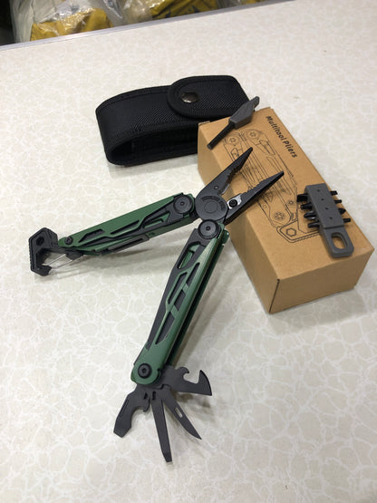 New 16-in-1 Multi-Functional EDC Survival Plier Tool