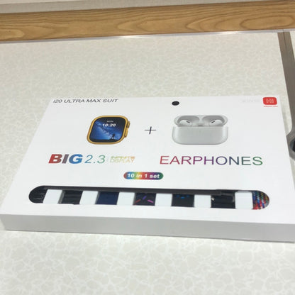 New 10 In 1 I20 ultra max suit Smart Watch For Mens