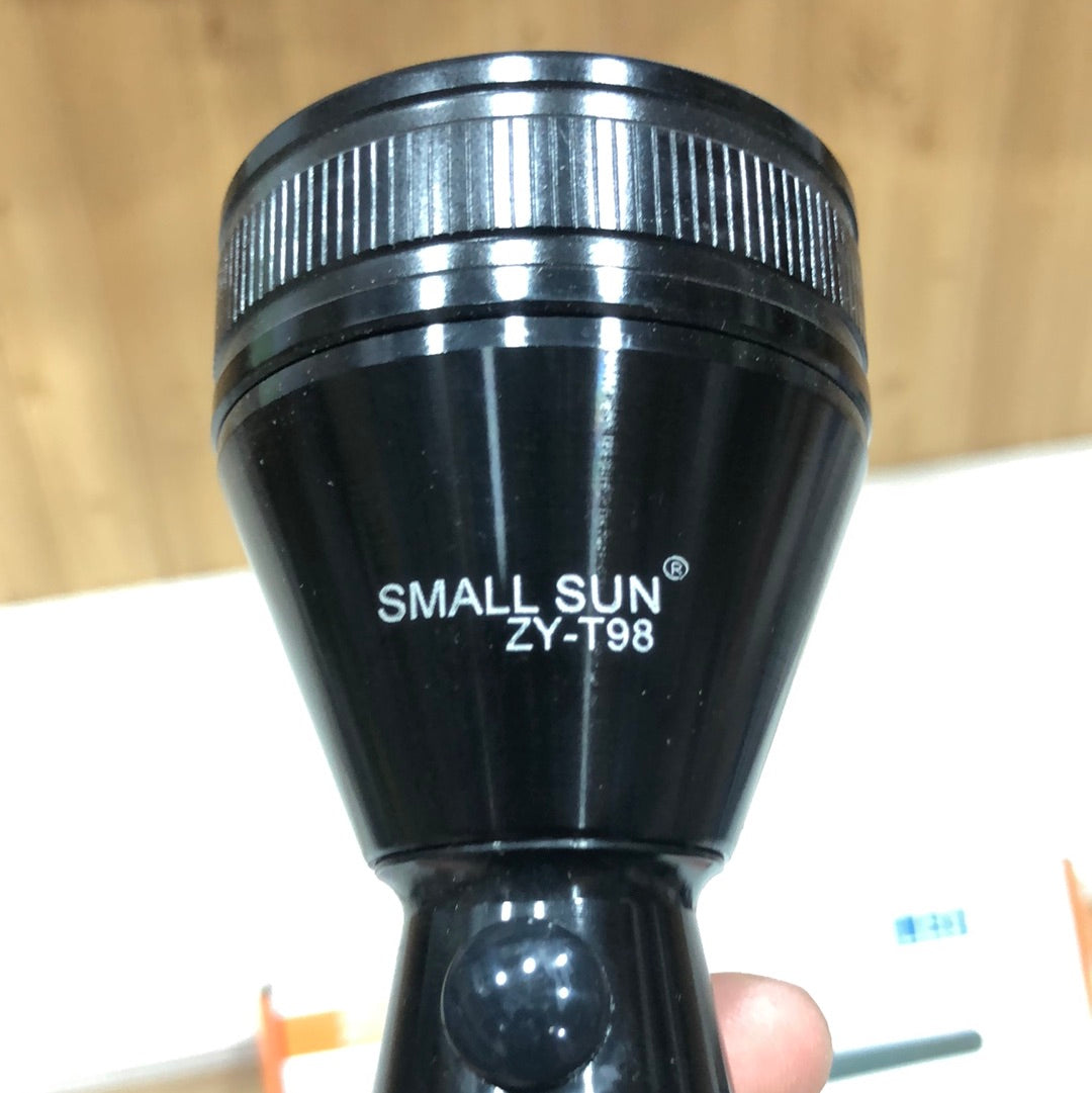 New SMALL SUN ZY-T98 Ultra Bright Led Rechargeable Flash Light