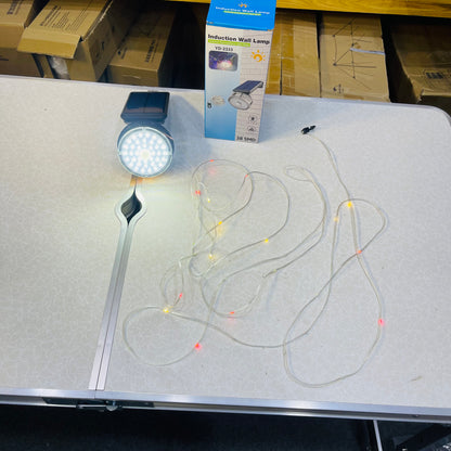 Solar Induction Wall Lamp – 38 SMD + Color Atmosphere Light YD-2333