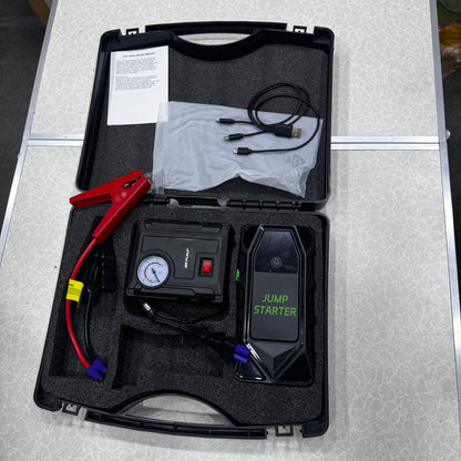 Portable Car Power Jump Starter + Power Banks Emergency Power Tool
