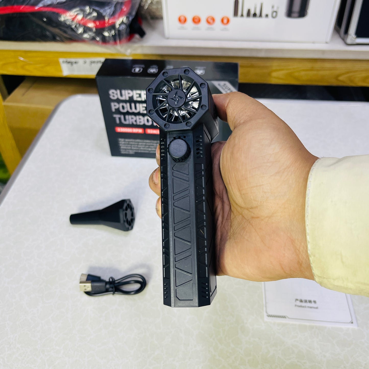 130,000 RPM Super Powerful Mini Brushless Violent Turbo Jet Fan