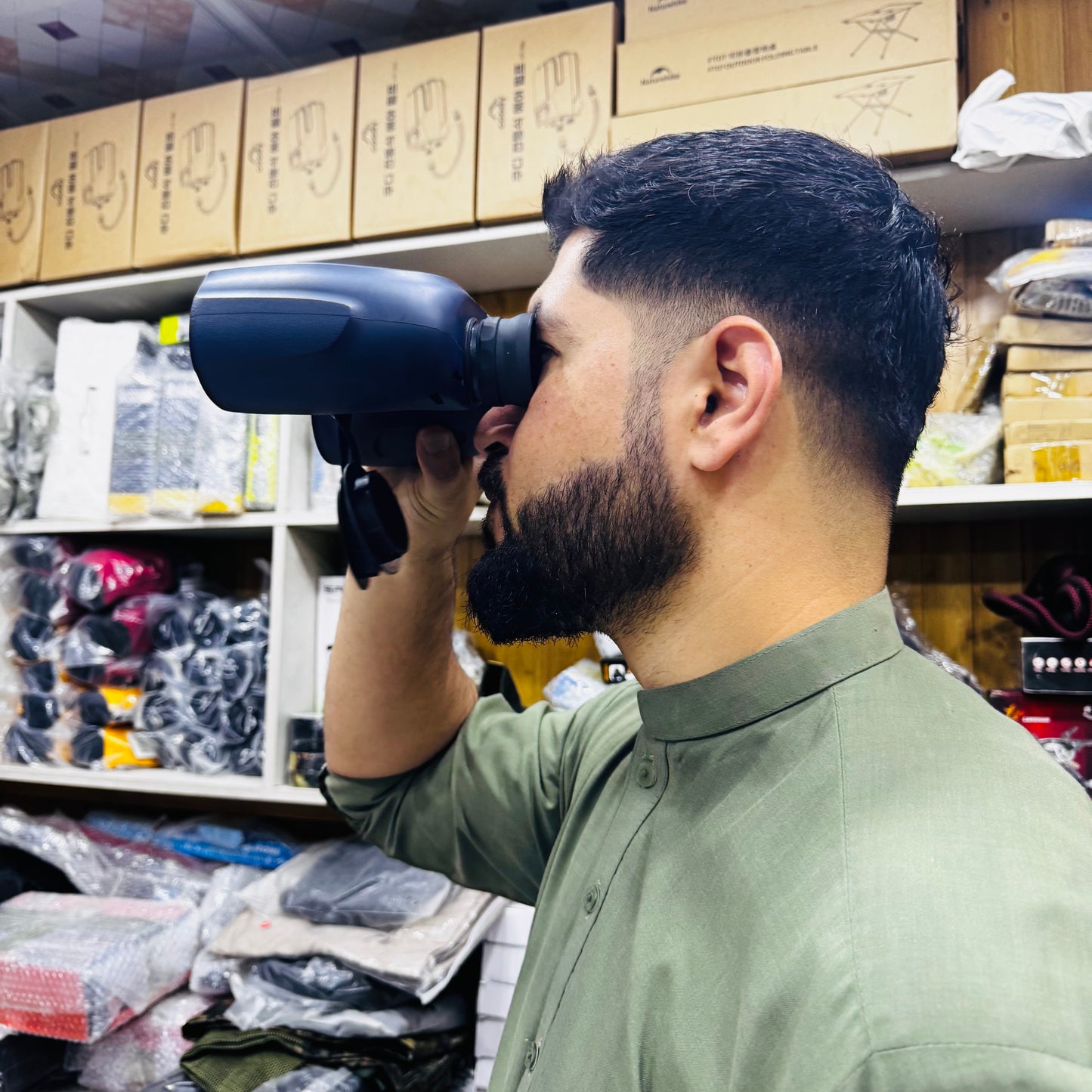 Landview 10x50 Binocular With Digital Compass