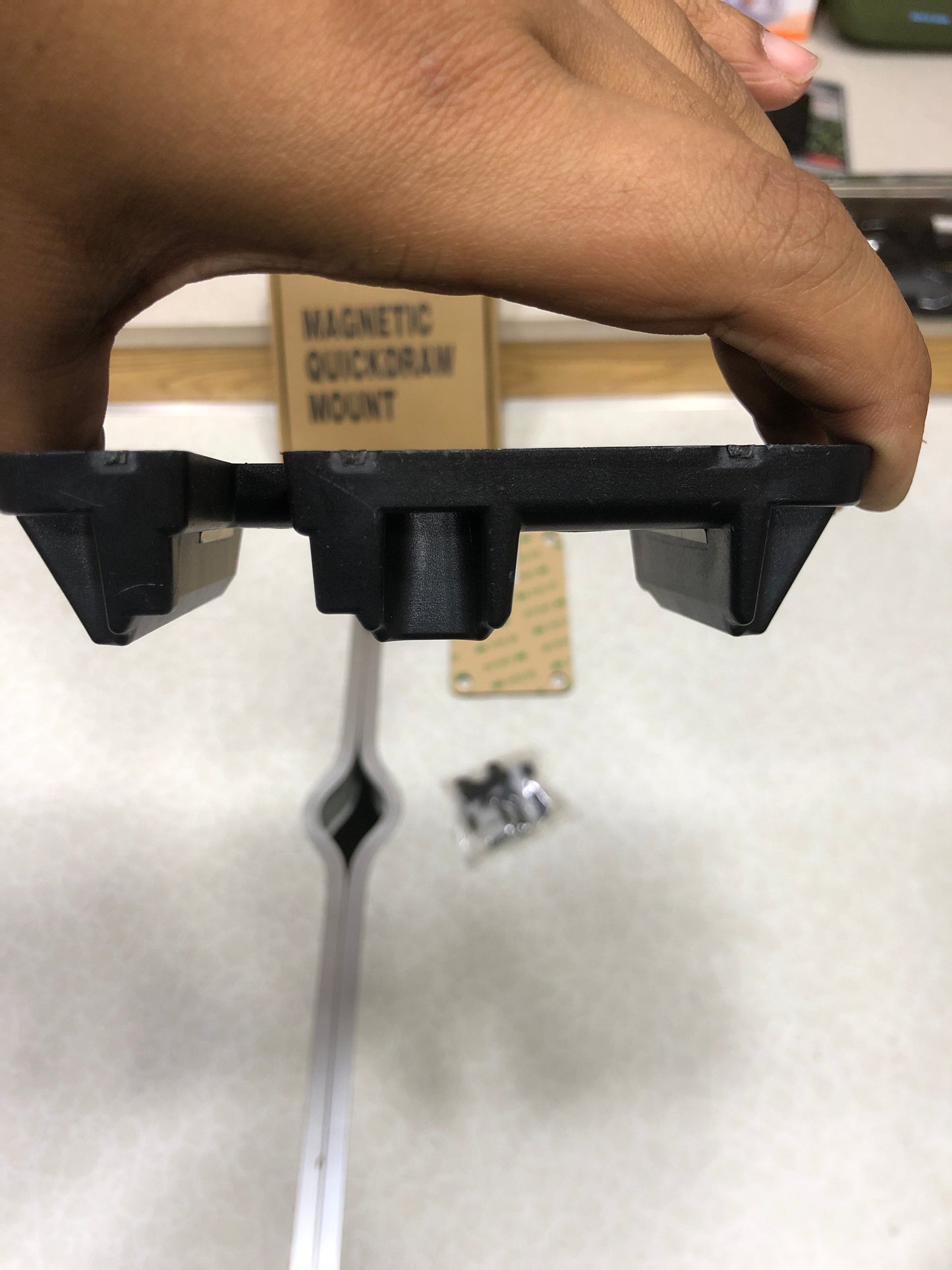 Tactical Magnetic Quickdraw Pistol Loader  Mount With Mag Space