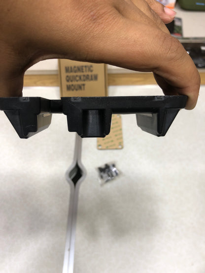 Tactical Magnetic Quickdraw Pistol Loader  Mount With Mag Space