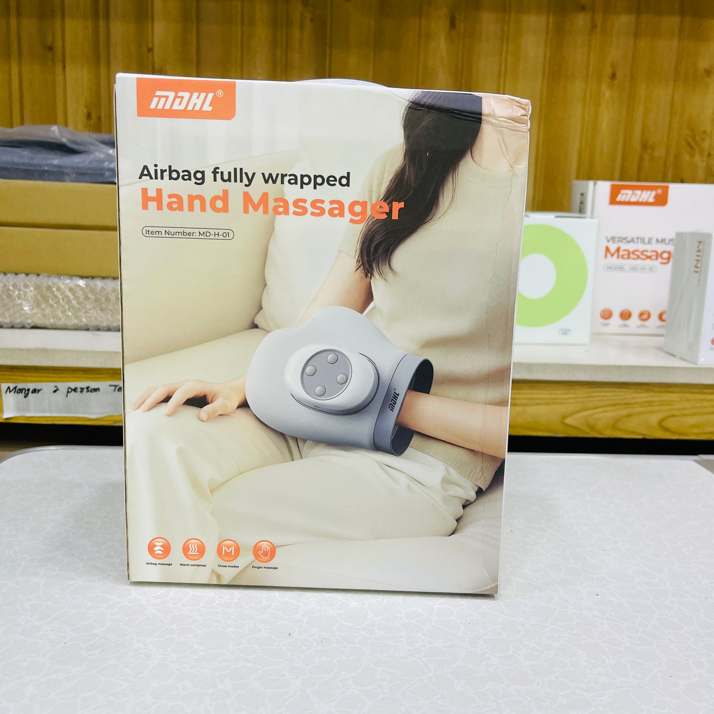 MDHL Smart Hand Massager WIth Fully Wrapped Airbag – Total Hand Wellness MD-H01