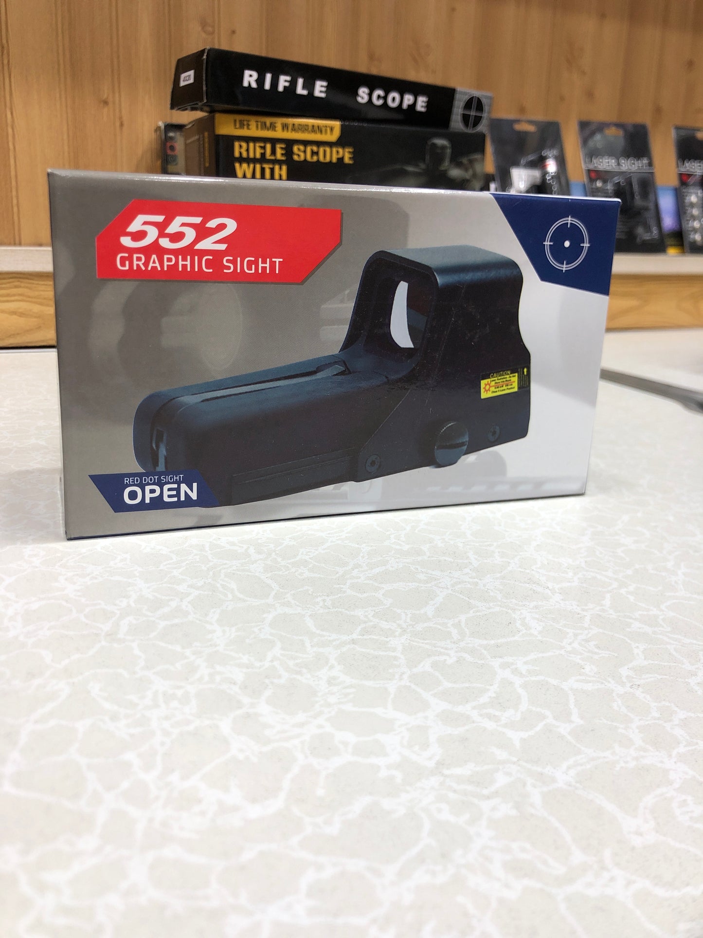 Outdoors Tactical Mini Holographic Weapon Sight Reflex Sight Scope 552 Model