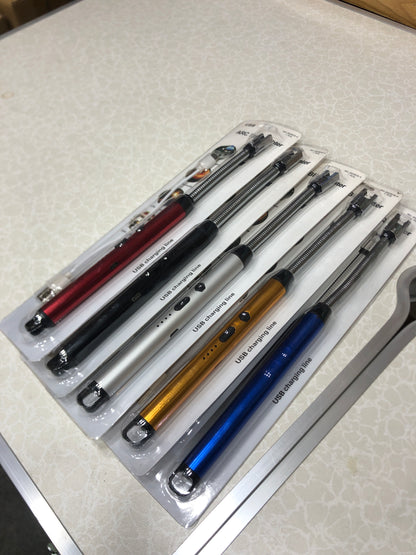 2 PCS SET ARC BBQ Lighter USB Rechargeable