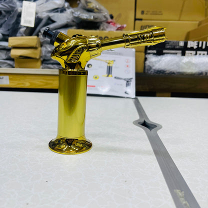 New Ignition Refillable Jet Flame Cigar Lighter AT-703