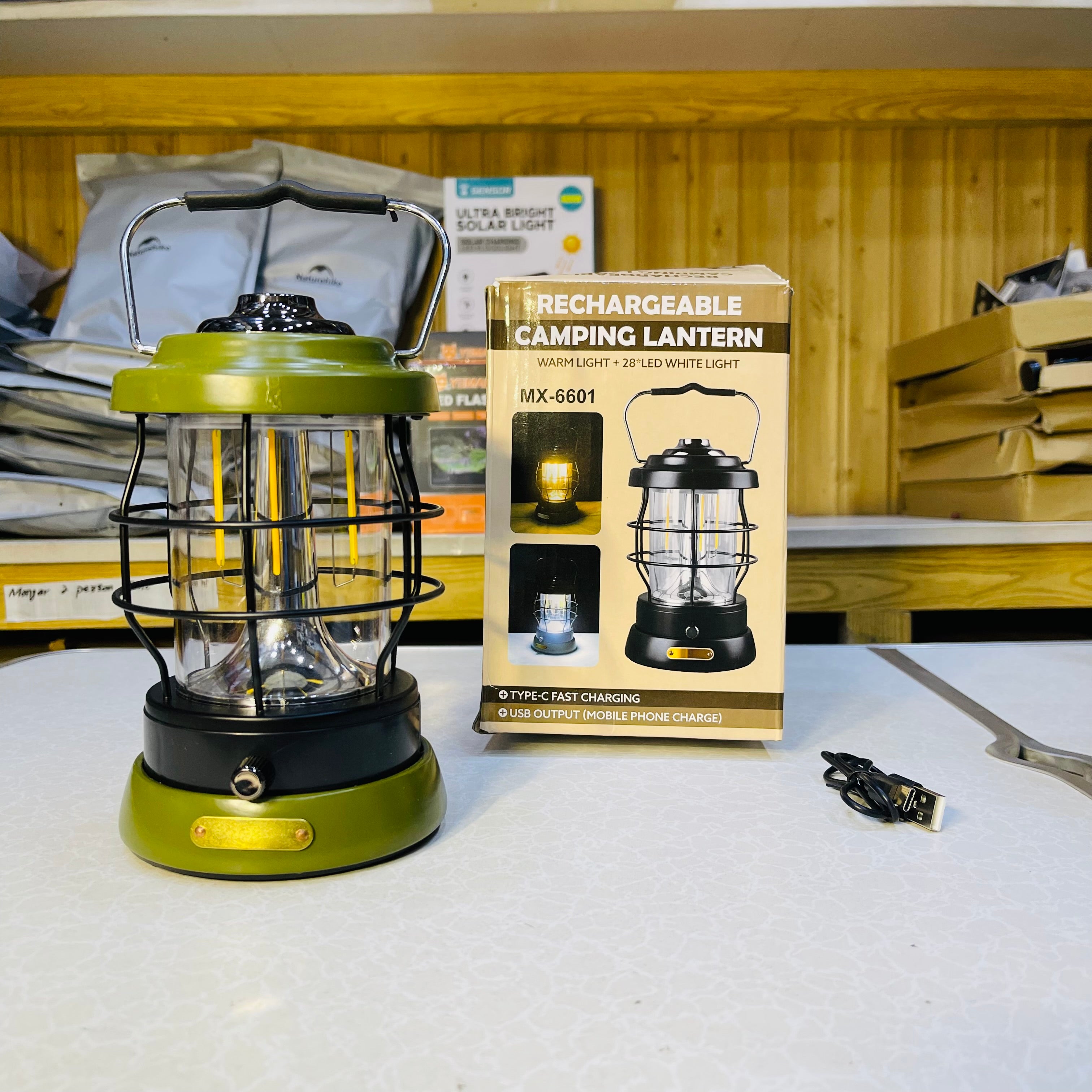 High Quality Multifunctional Retro Camping Lantern MX-6601 – Loots.pk