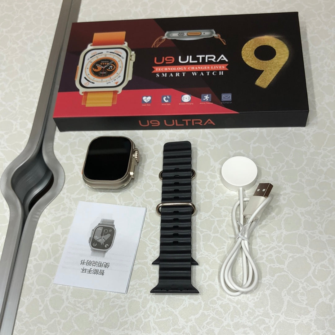 New U9 Ultra  Smart Watch