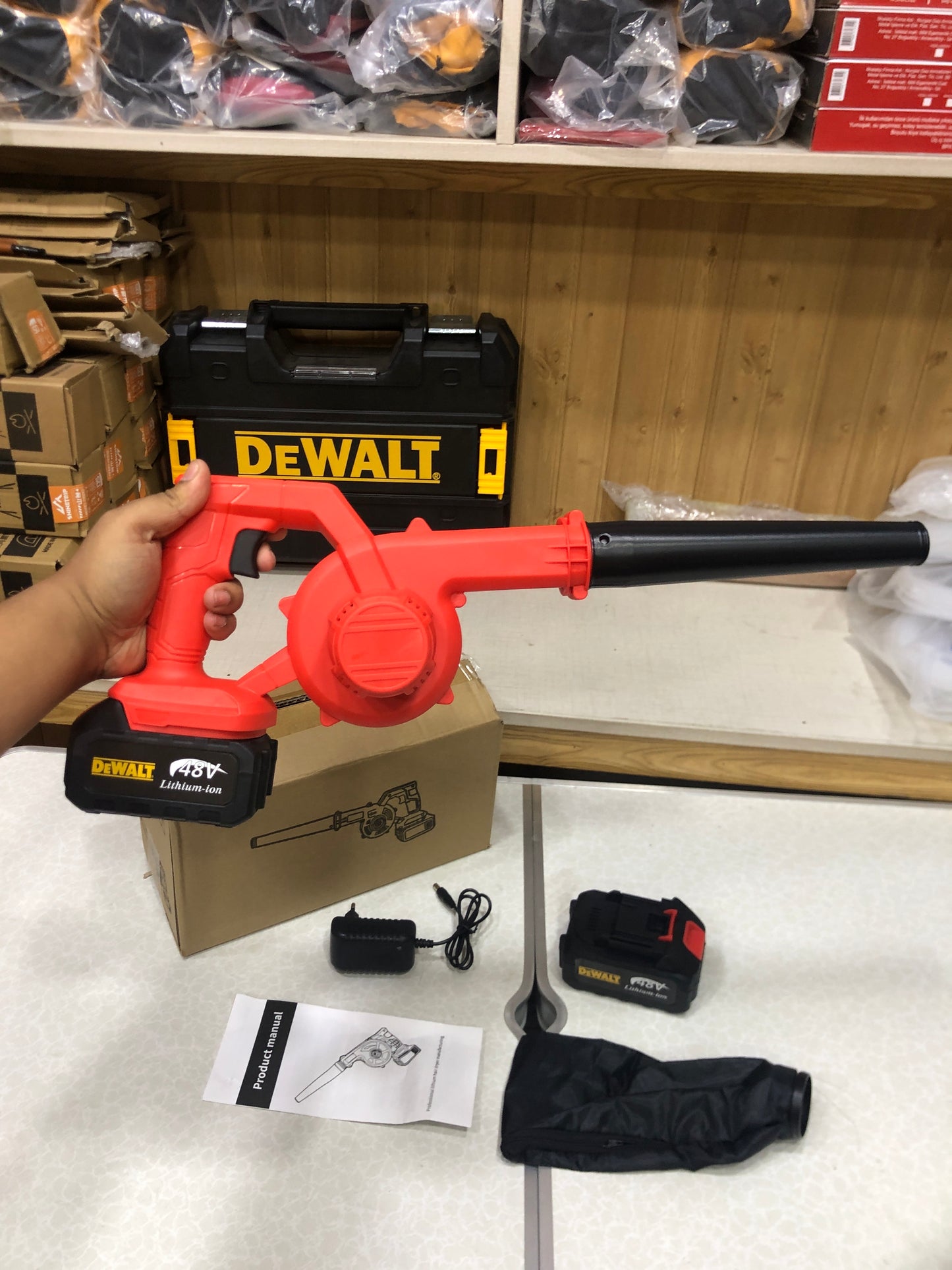 DEWALT 48v High Power Turbo Air Blower