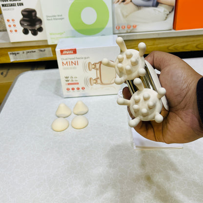 MDHL Dual Head Mini Facia Gun Massager