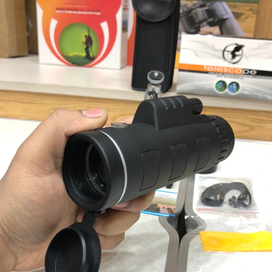 Panda 40X60 HD Mini Powerful Telescopic Monocular With Phone Holder