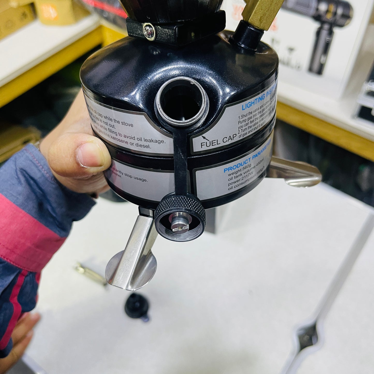 New High Altitude Camping Outdoor Multi Fuel Stove BRS-12A