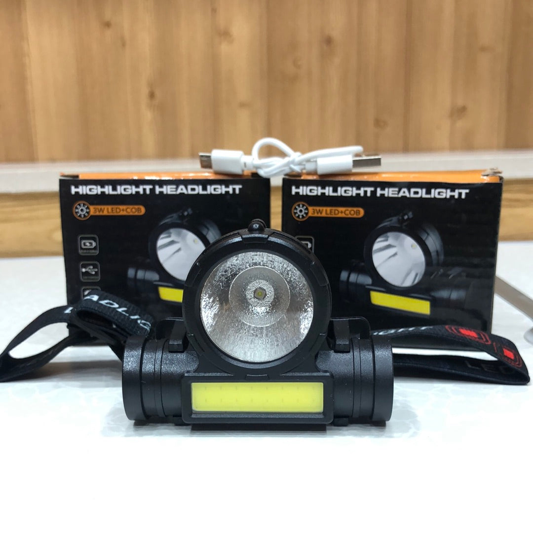 New High-lighted Head lights 3W LED+COB