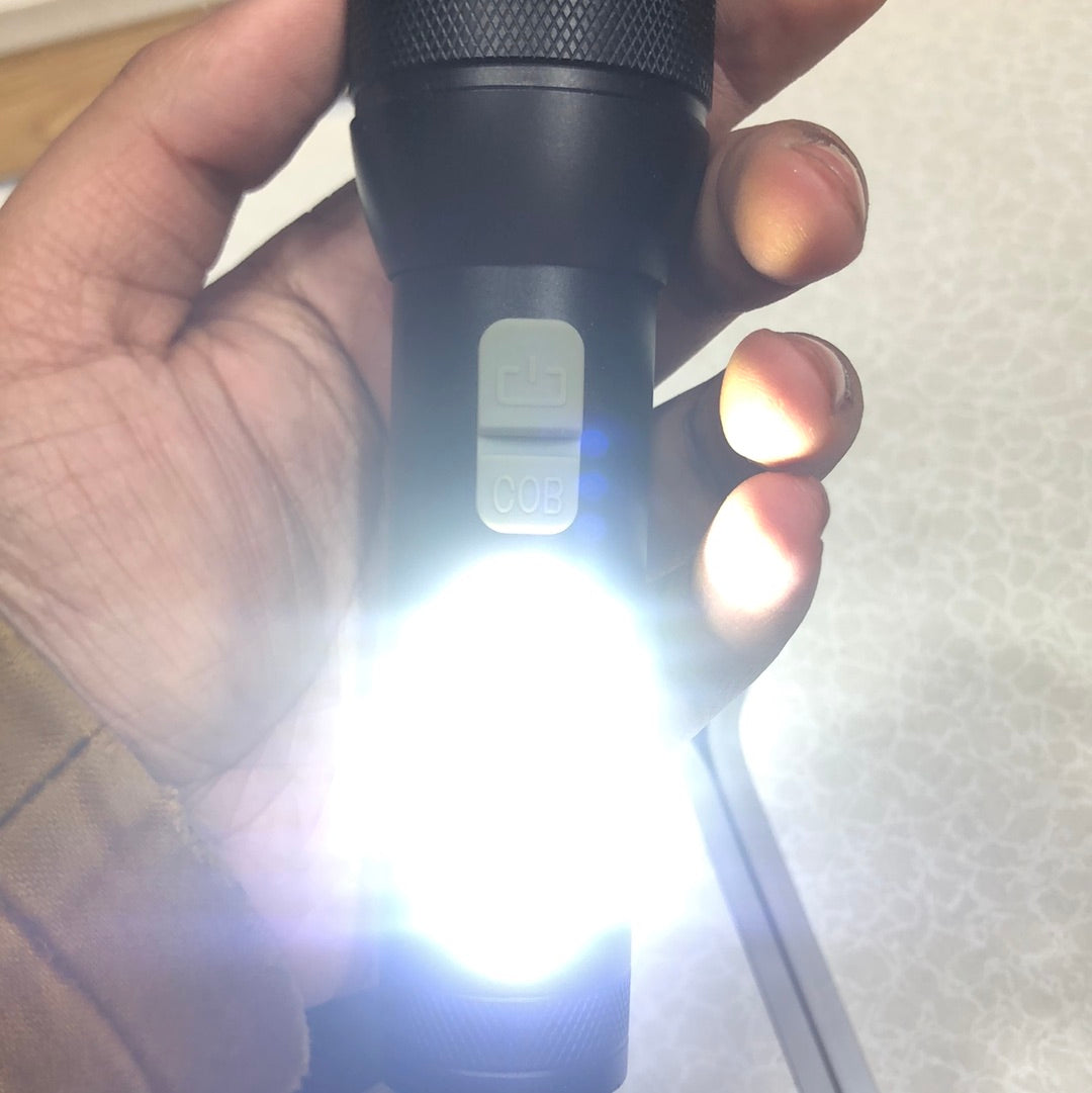 New Mini P90 COBA Flashlight