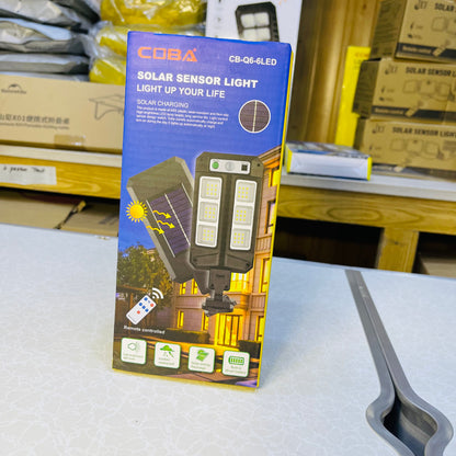 COBA 6 Led Solar Sensor Street Light CB-Q6