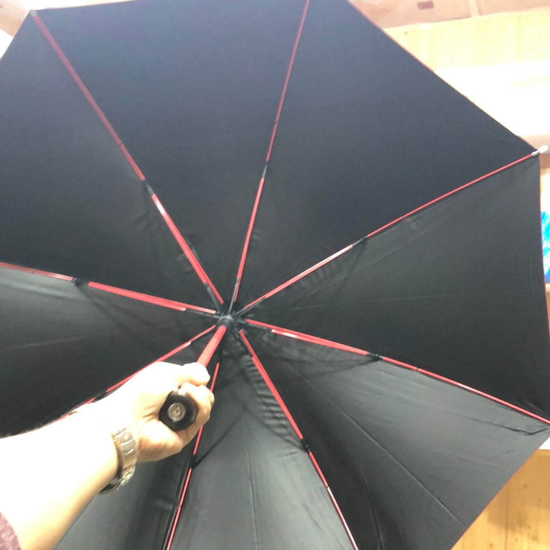 1pc New Imported Three Persons Umbrella With Led Light