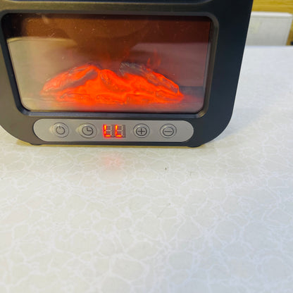 600W Ceramic Compact Electric Desktop Fan Heater 220V