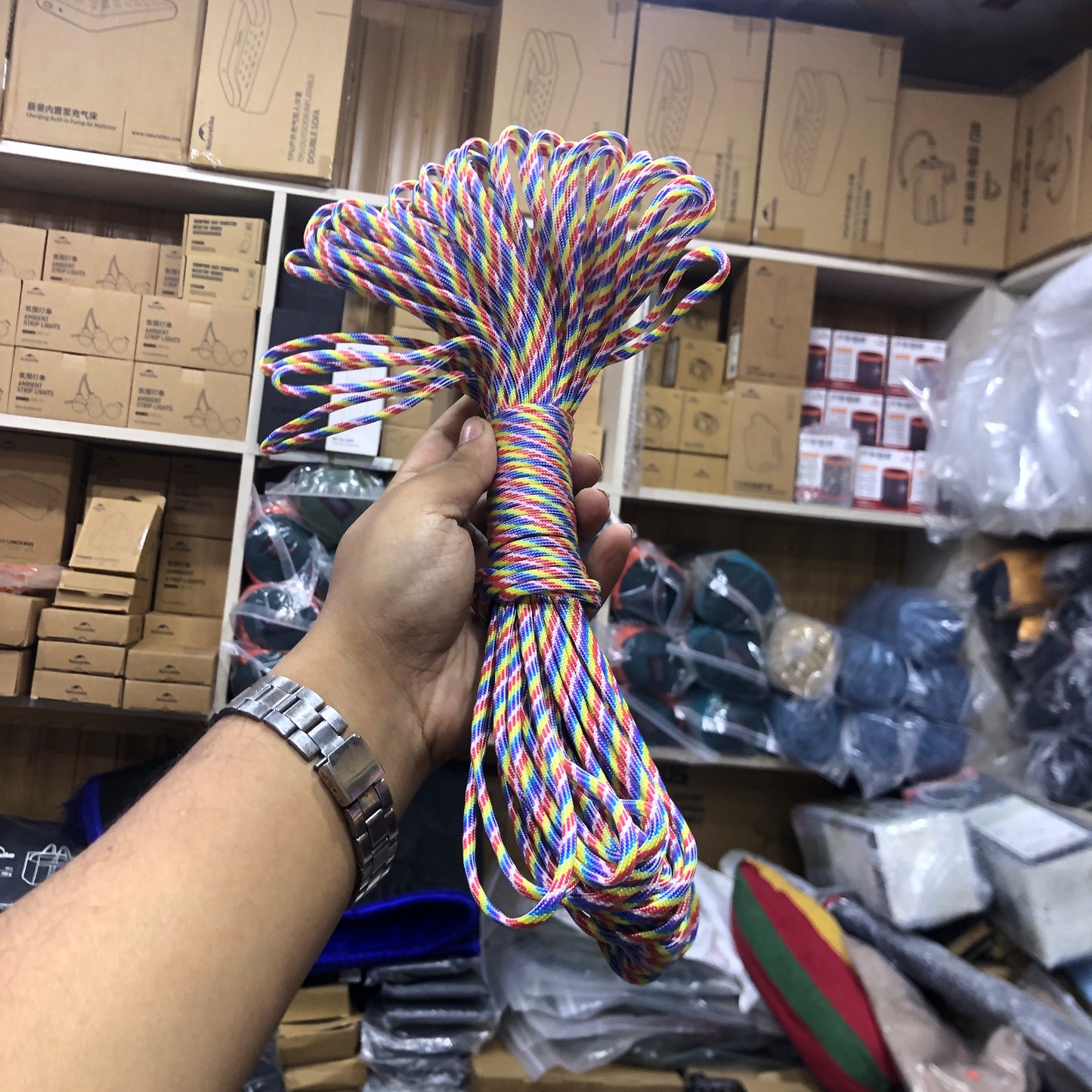 7 Cores 550lb 31M Paracord Rope