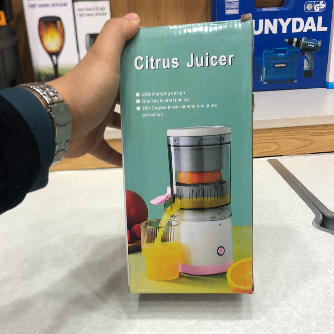 New Wireless Rechargeable Citrus Fruit juicer