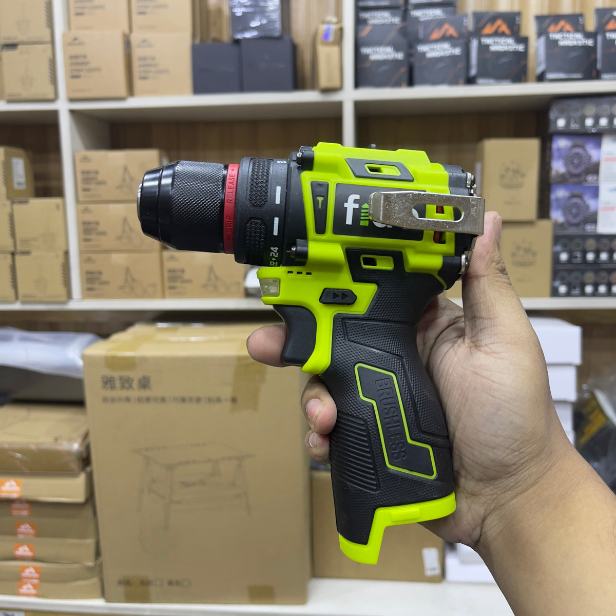 FIDO Cordless Drill Machine – Powerful, Portable & Versatile Tool