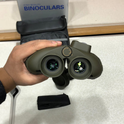 10x50 Waterproof Military Binoculars Built-in Compass