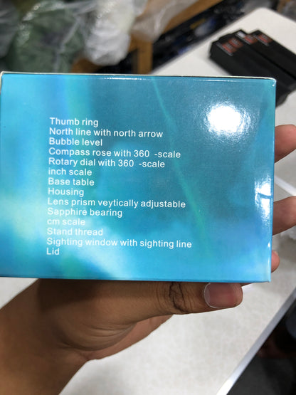 MLC1 Professional Military Lensatic Metal Compass