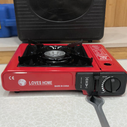 Outdoor Gas Stove with Suitcase (With Butane Can)