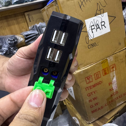 Portable Car Power Jump Starter + Power Banks Emergency Power Tool