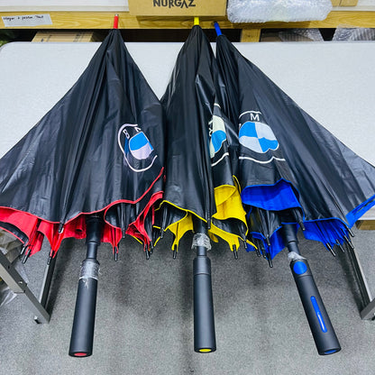 BMW Big Size Outdoor Folding Automatic Umbrella 2-3 Persons