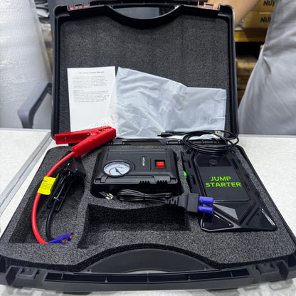 Portable Car Power Jump Starter + Power Banks Emergency Power Tool