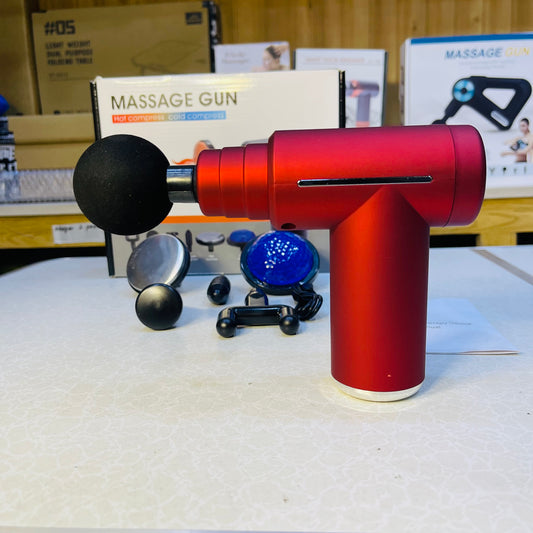 New Compact Size Massager Gun – Heat & Cold Therapy
