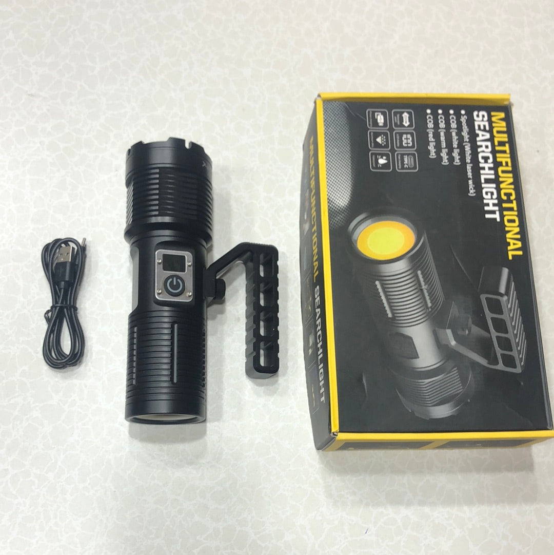 Pro 30W 16Core LED+COB Handheld Searchlight Zoomable