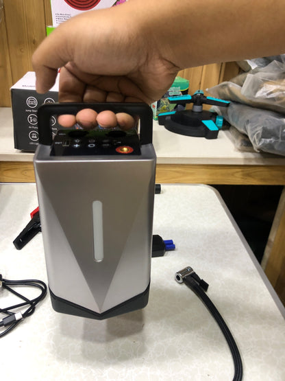 Potable 6 In 1 Jump Starter+Air Compressor & Powerbank GF01