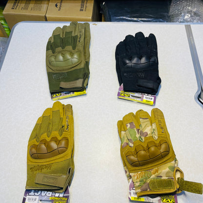 New Mechanix M-Pact Tactical Knuckle Protection Full Gloves – Touchscreen Compatible