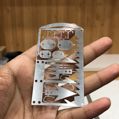 22 In 1 Survival Card-Multi Purpose Pocket Tool