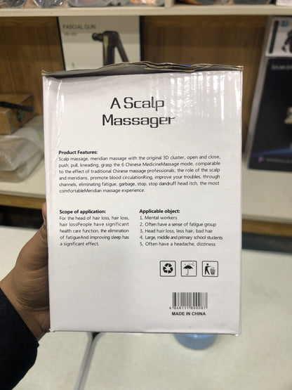 Portable Rechargeable Handheld Relexing Hair Scalp Scratcher - Head Massager