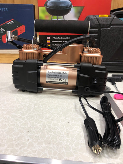 New Car Air Compressor Puncture Tool Kit With Box