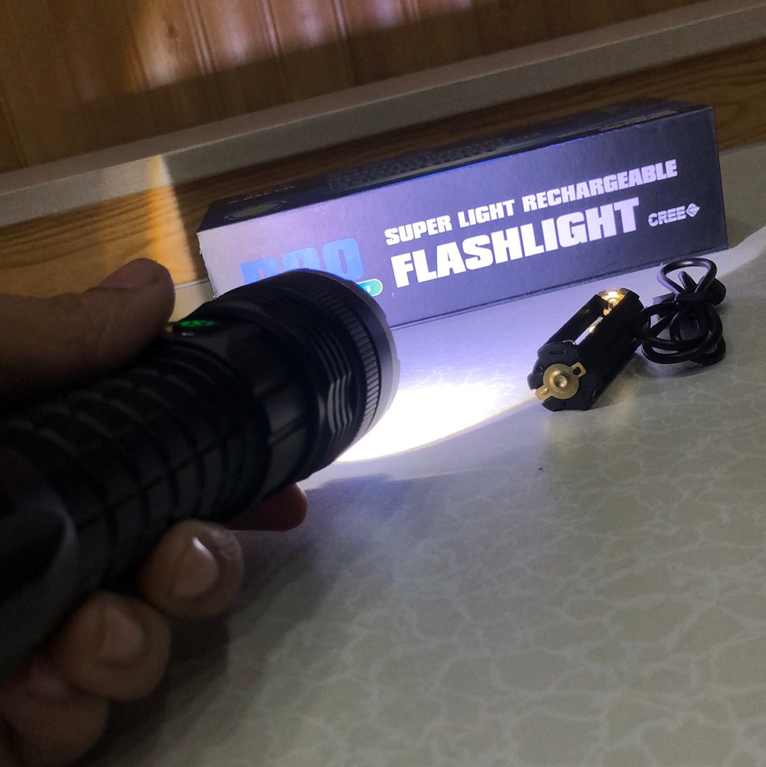 P90 Super Rechargeable Flashlight