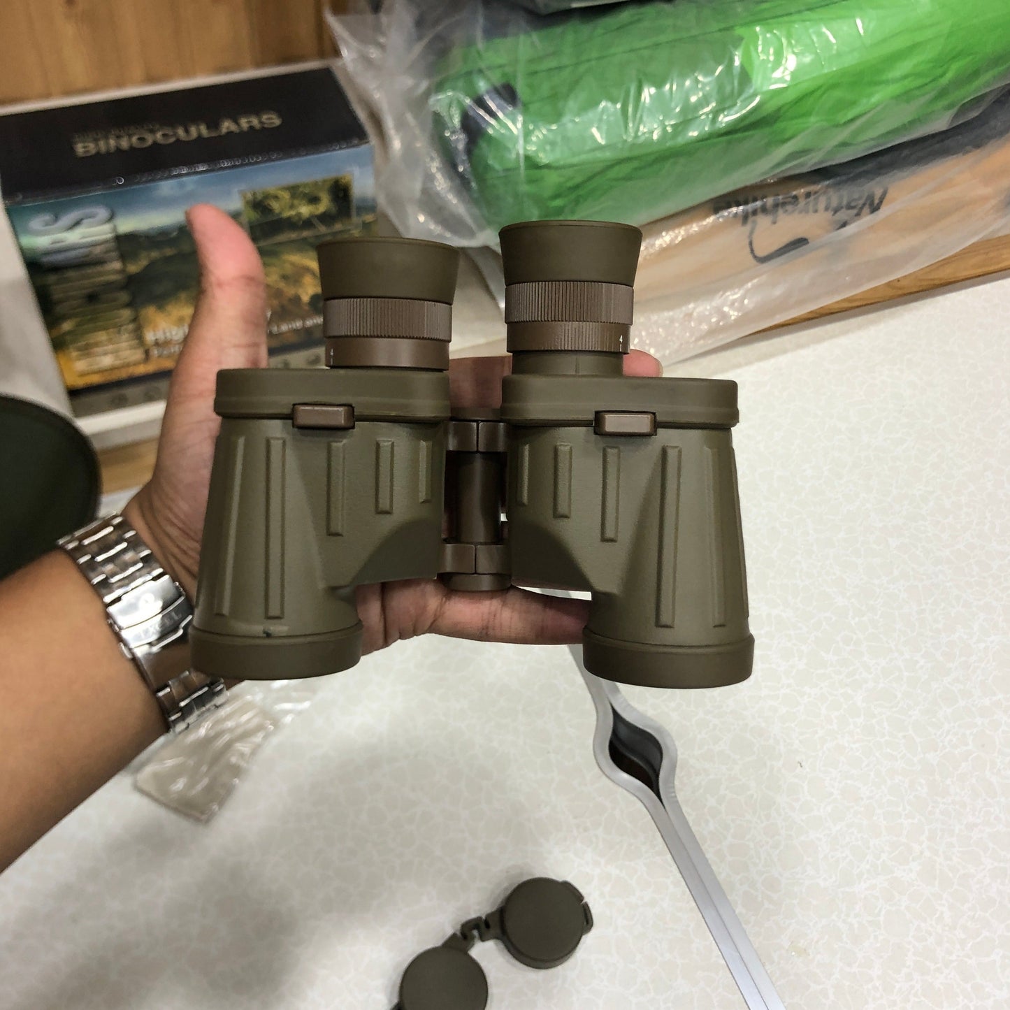 Yuko Compact Military 6x30 Binoculars, Bak4 Waterproof