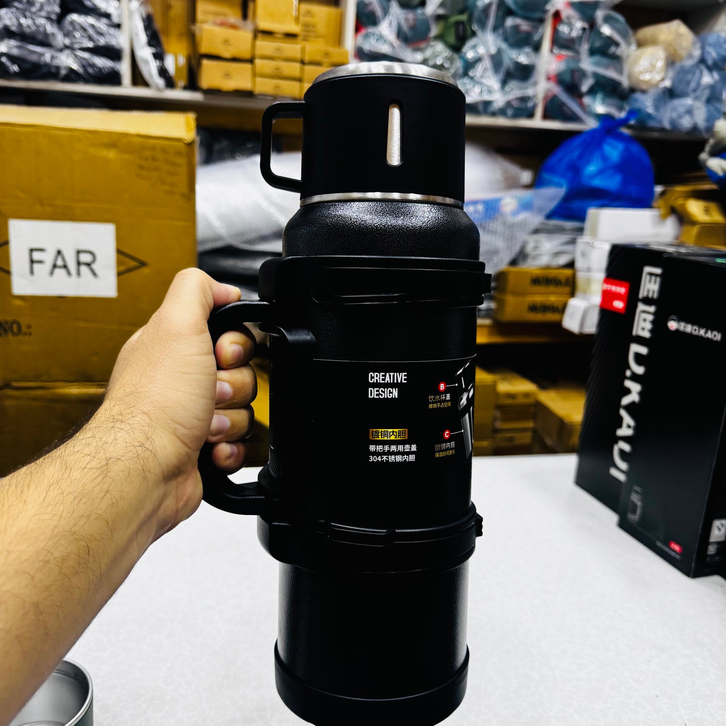 New 2L D.Kadi  Hot & Cool Insulated Thermos