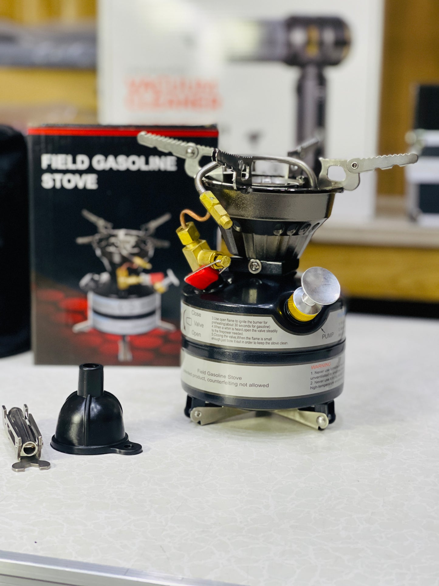 New High Altitude Camping Outdoor Multi Fuel Stove BRS-12A