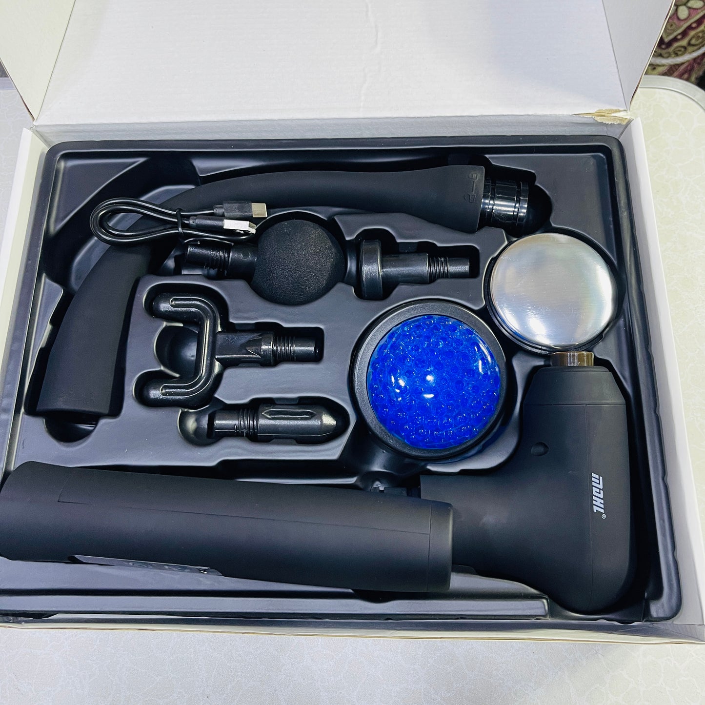 MDHL 2 in 1 Warm Compress Massager Gun