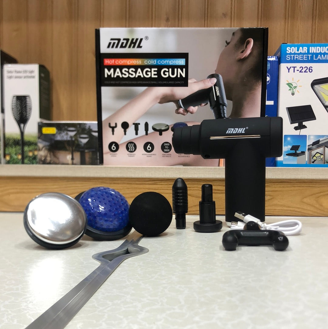 New 6 Gear Hot/Cold Massage Therapy Massage Gun