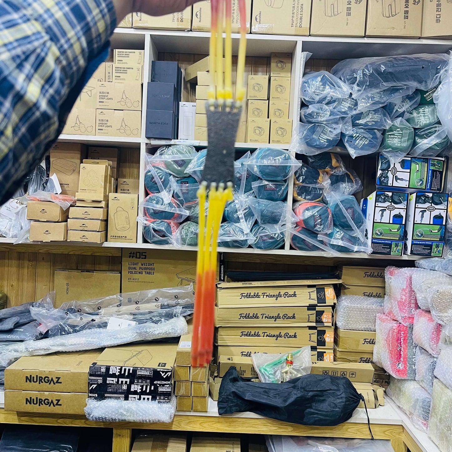 Pack Of Two Rubber Band 4 point For Big Gun Type Hunting Slingshot