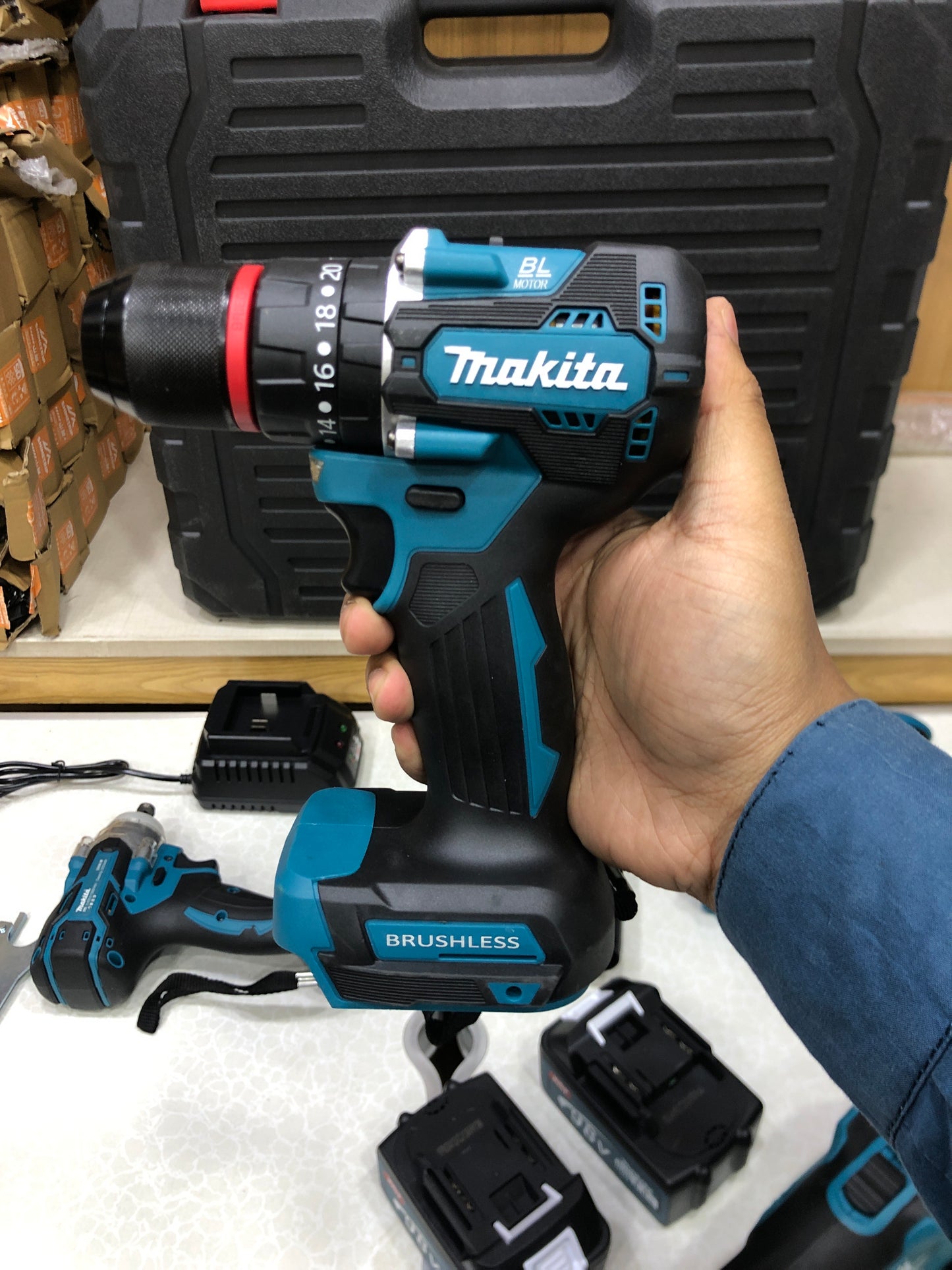 MAKITA 4 in 1 High Power Brushless Tools Kit