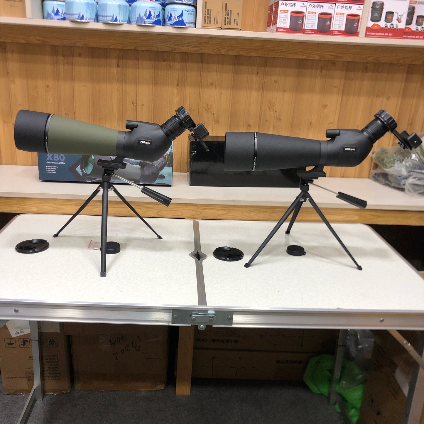 20-60x80 Spotting Scope with Tripod & Mobile Holder